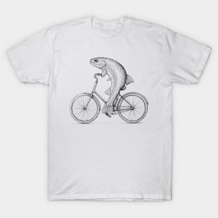 Rainbow Bike Trout T-Shirt